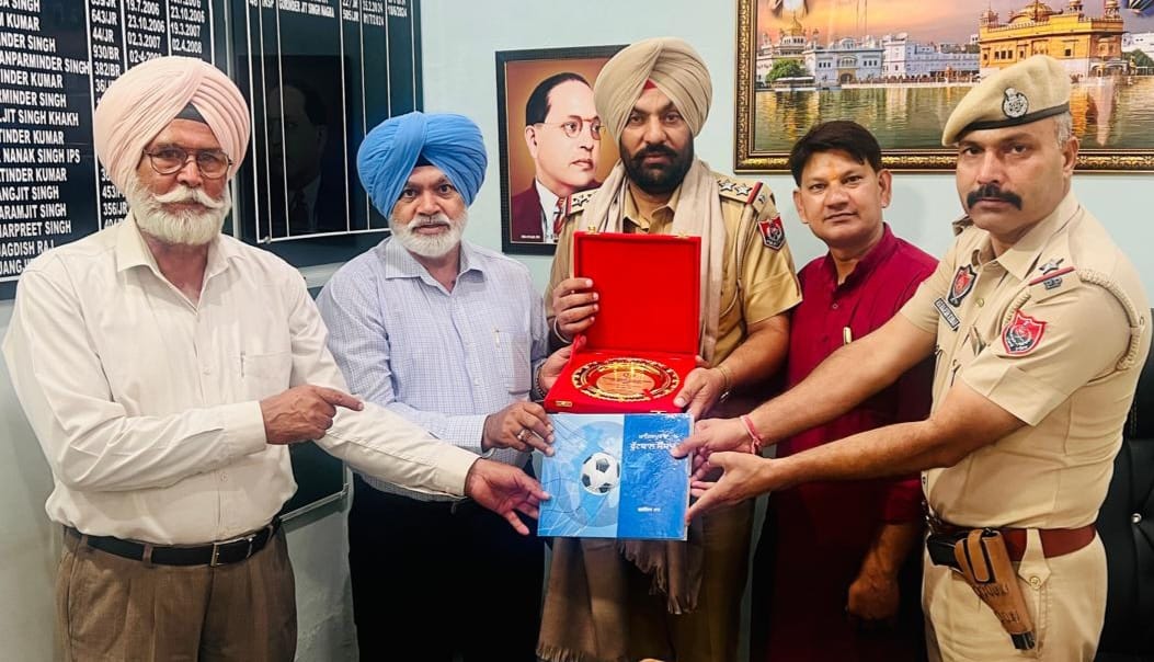 Inspector Gurinderjit Singh Nagra honored for excellent services